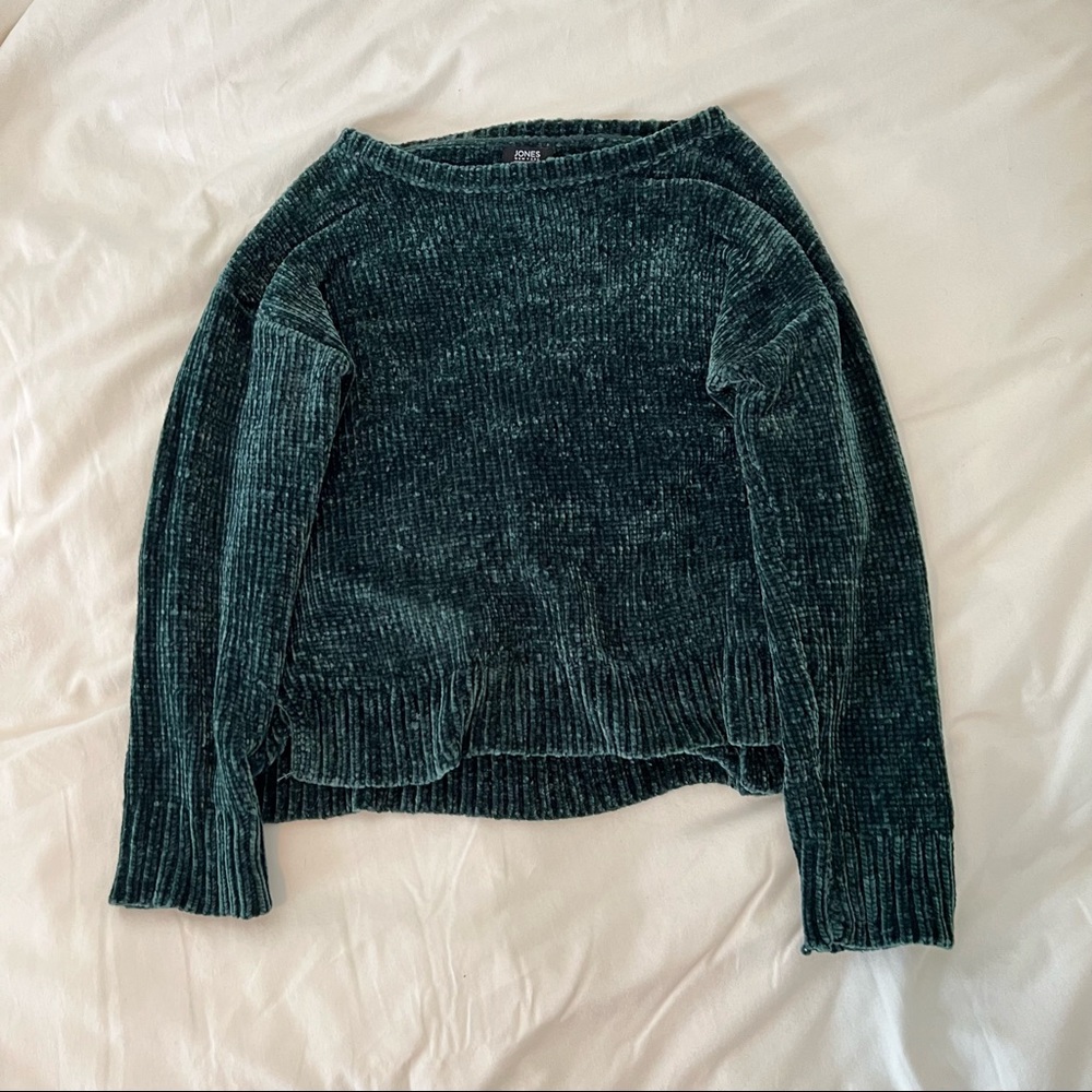 Green super soft sweater - size medium - Jones New York